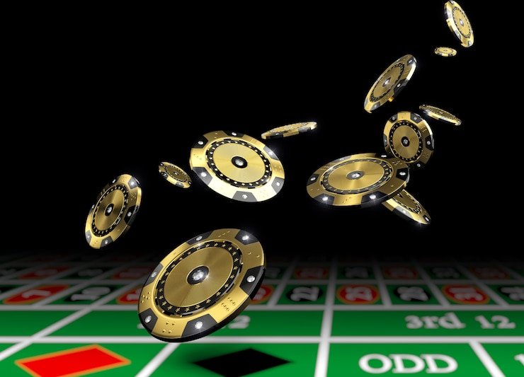 Studio live-dealer Ikan Jackpot dengan dealer profesional dan kamera multi-sudut